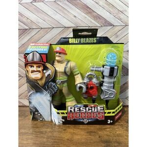 Fisher-Price Rescue Heroes Billy Blazes 6-Inch Figure with Accessories